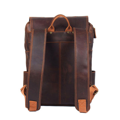Robert | Sturdy travel backpack made of Vegan Leather