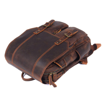 Robert | Sturdy travel backpack made of Vegan Leather