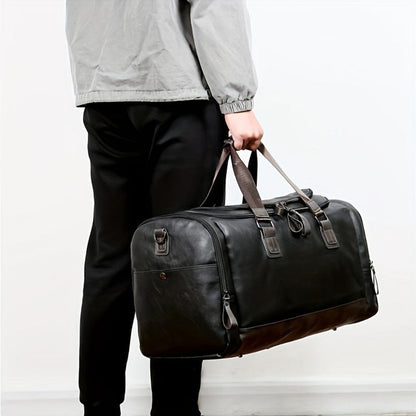 Everett | Large duffle bag for travel made of Vegan Leather