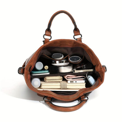 Charlotte | Comfortable to wear — Leather Shoulder Bag