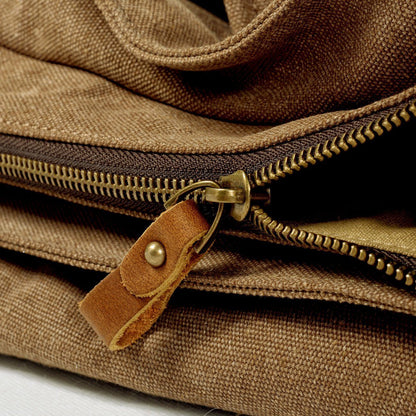 Scott | Shoulder bag made of Vegan Leather and canvas