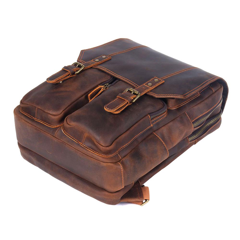 Robert | Sturdy travel backpack made of Vegan Leather