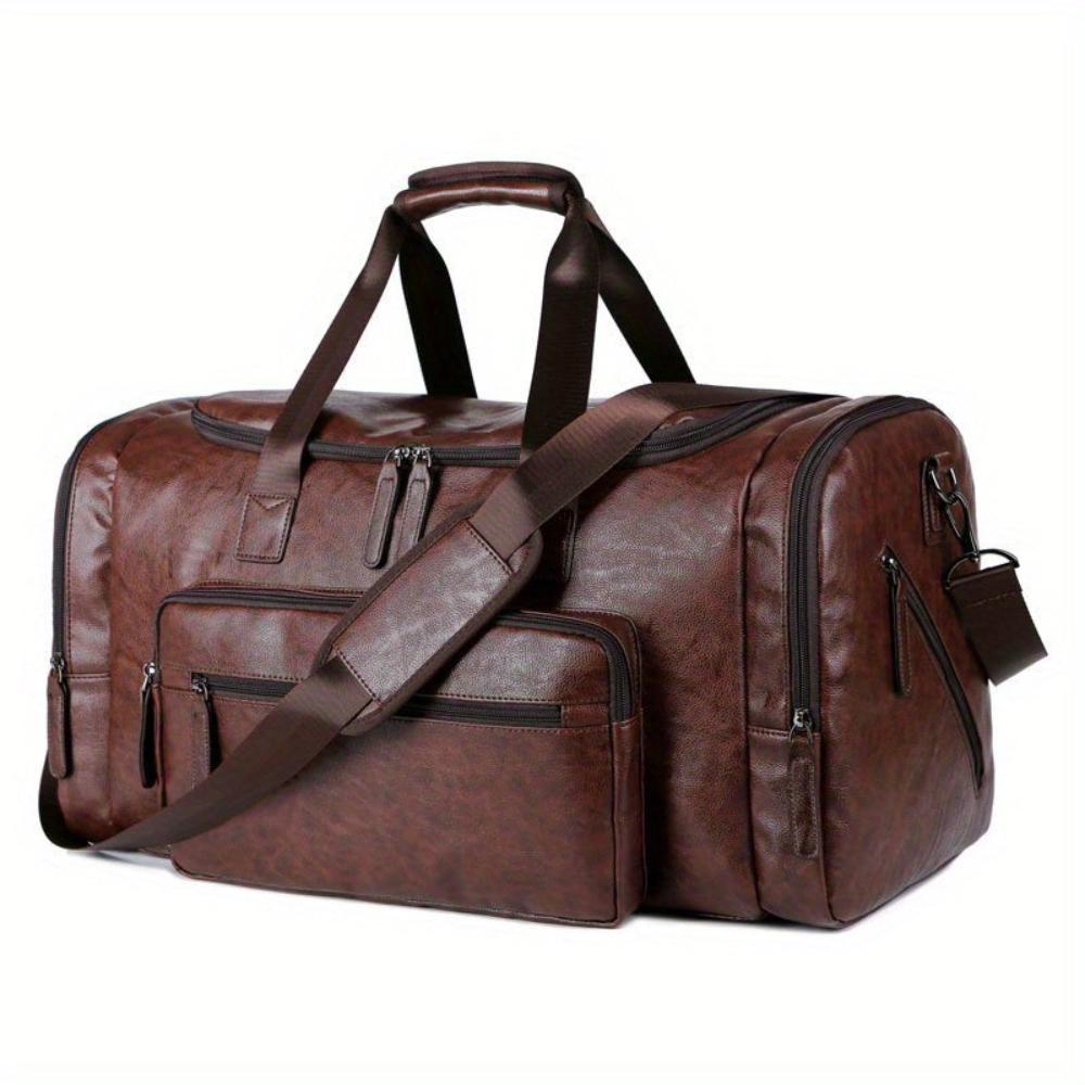 Everett | Large duffle bag for travel made of Vegan Leather