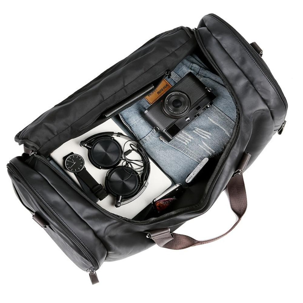 Everett | Large duffle bag for travel made of Vegan Leather