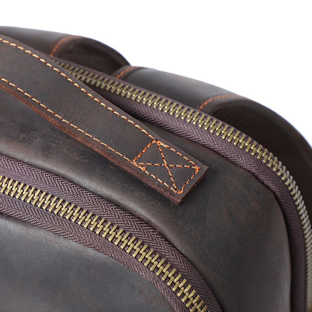Andrew | Vegan Leather Laptop Backpack for Work