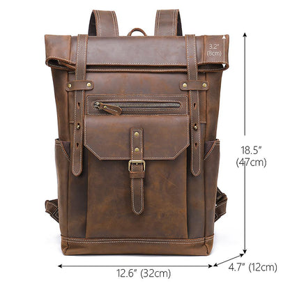 Larry | Retro backpack made of Vegan Leather
