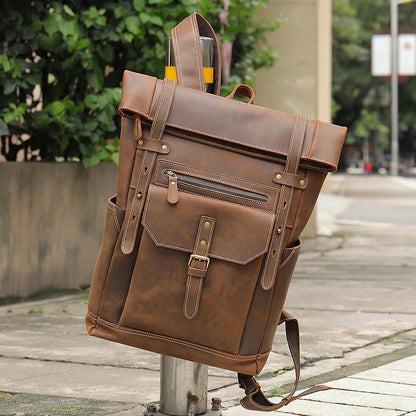 Larry | Retro backpack made of Vegan Leather