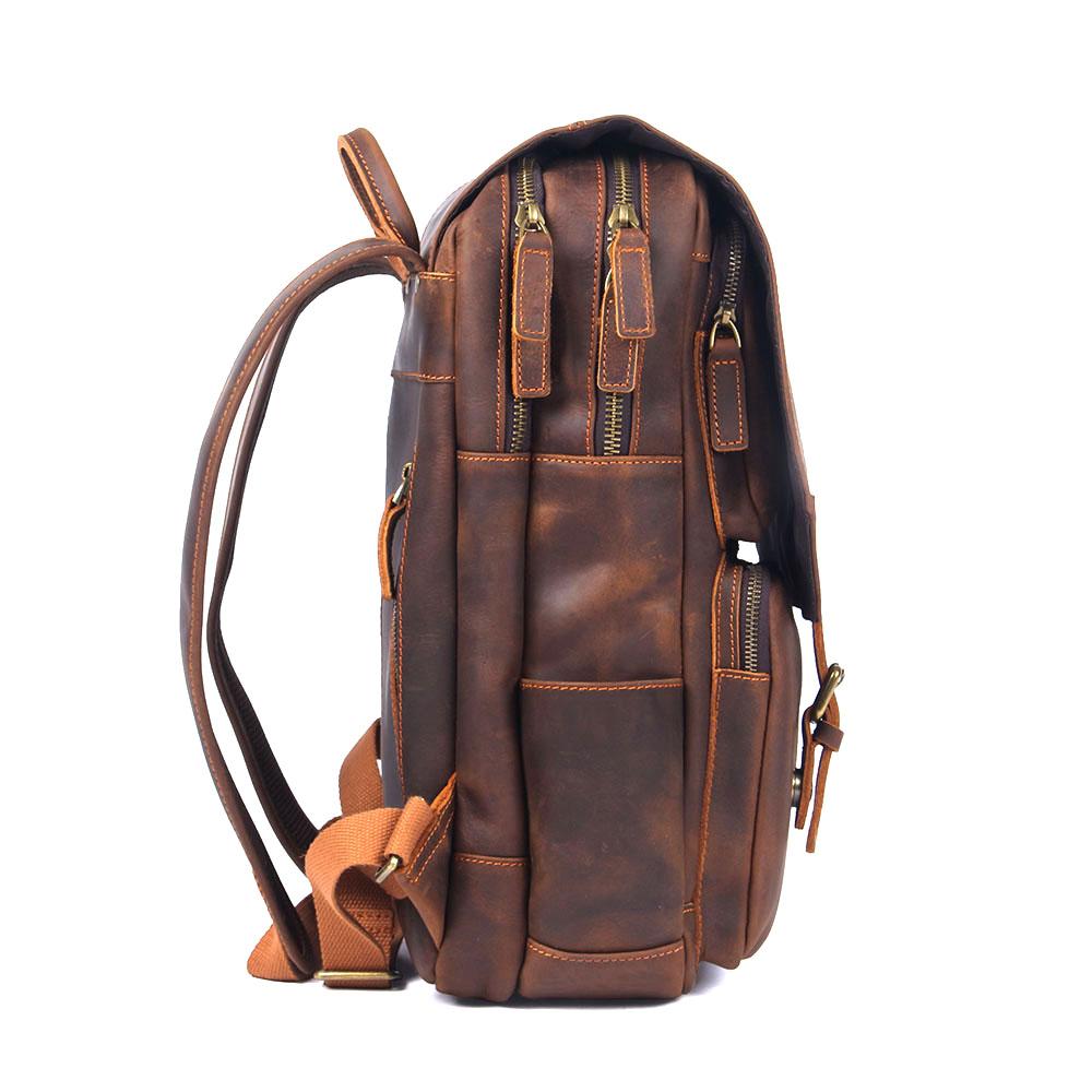 Robert | Sturdy travel backpack made of Vegan Leather