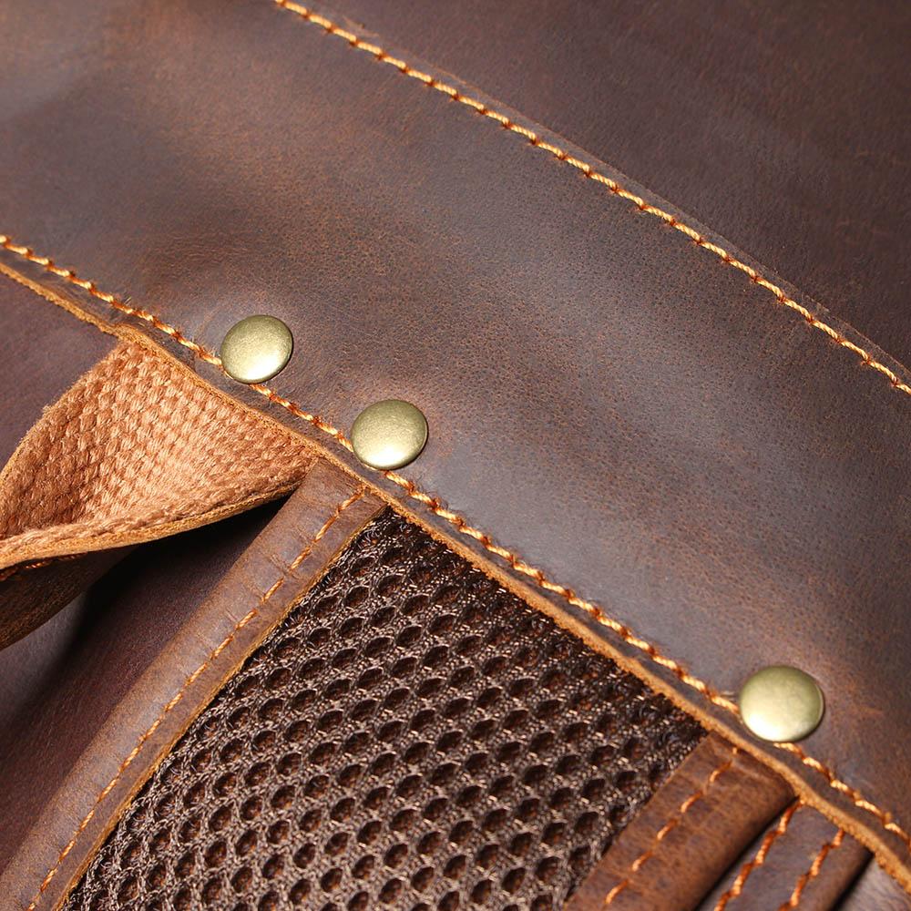 Robert | Sturdy travel backpack made of Vegan Leather