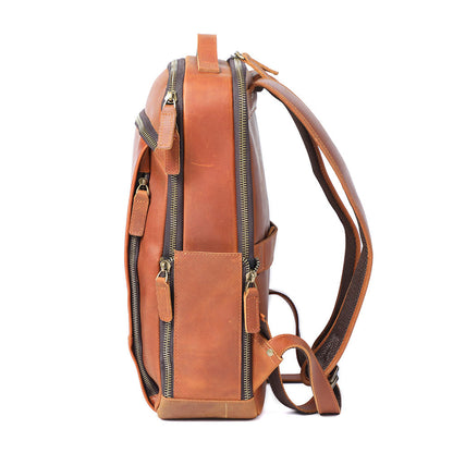 Andrew | Vegan Leather Laptop Backpack for Work