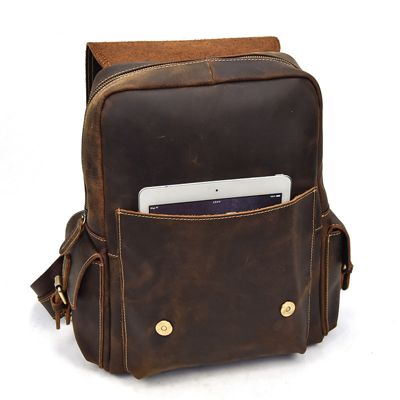 Nathan | Waterproof backpack made of Vegan Leather