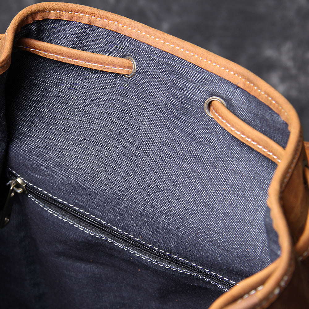 Jeffrey | Classic backpack made of Vegan Leather