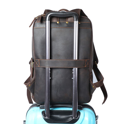 Andrew | Vegan Leather Laptop Backpack for Work