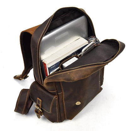 Nathan | Waterproof backpack made of Vegan Leather