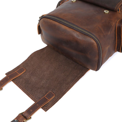 Charles | Laptop backpack made of Vegan Leather