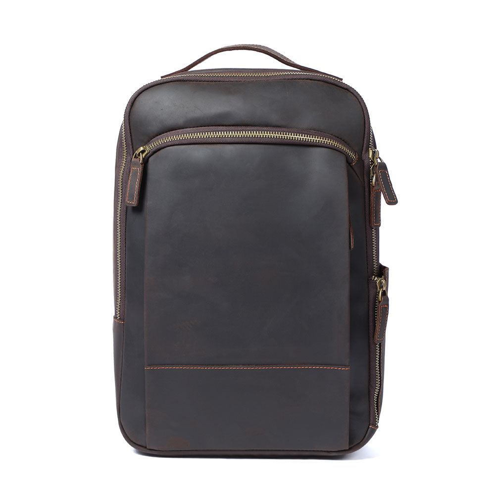 Andrew | Vegan Leather Laptop Backpack for Work