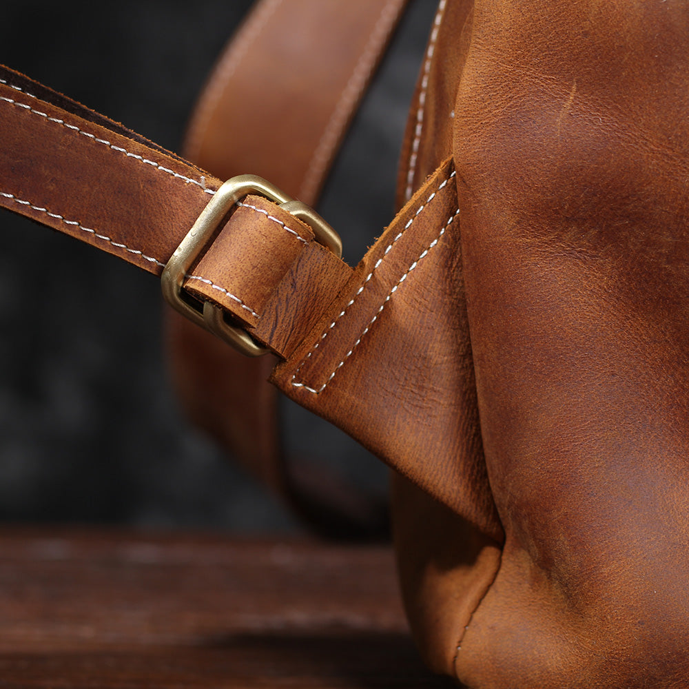 Jeffrey | Classic backpack made of Vegan Leather