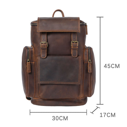 Charles | Laptop backpack made of Vegan Leather