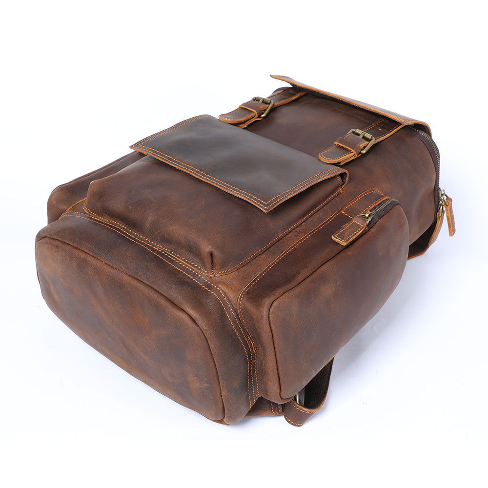 Charles | Laptop backpack made of Vegan Leather