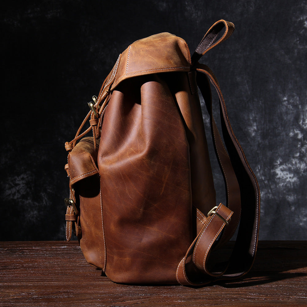 Jeffrey | Classic backpack made of Vegan Leather