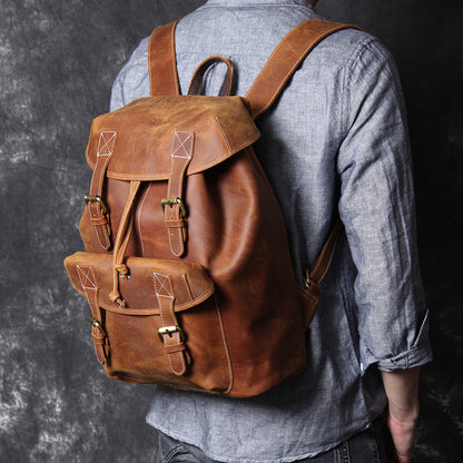 Jeffrey | Classic backpack made of Vegan Leather