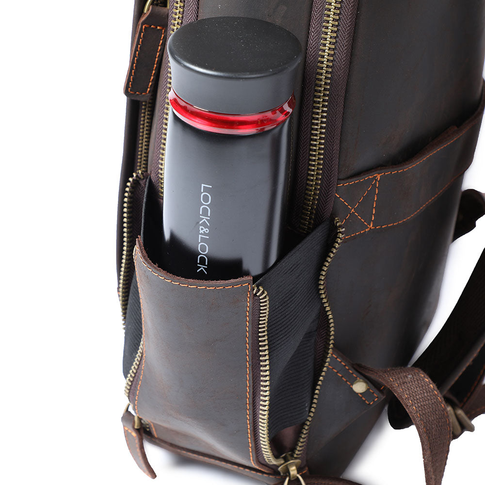 Andrew | Vegan Leather Laptop Backpack for Work