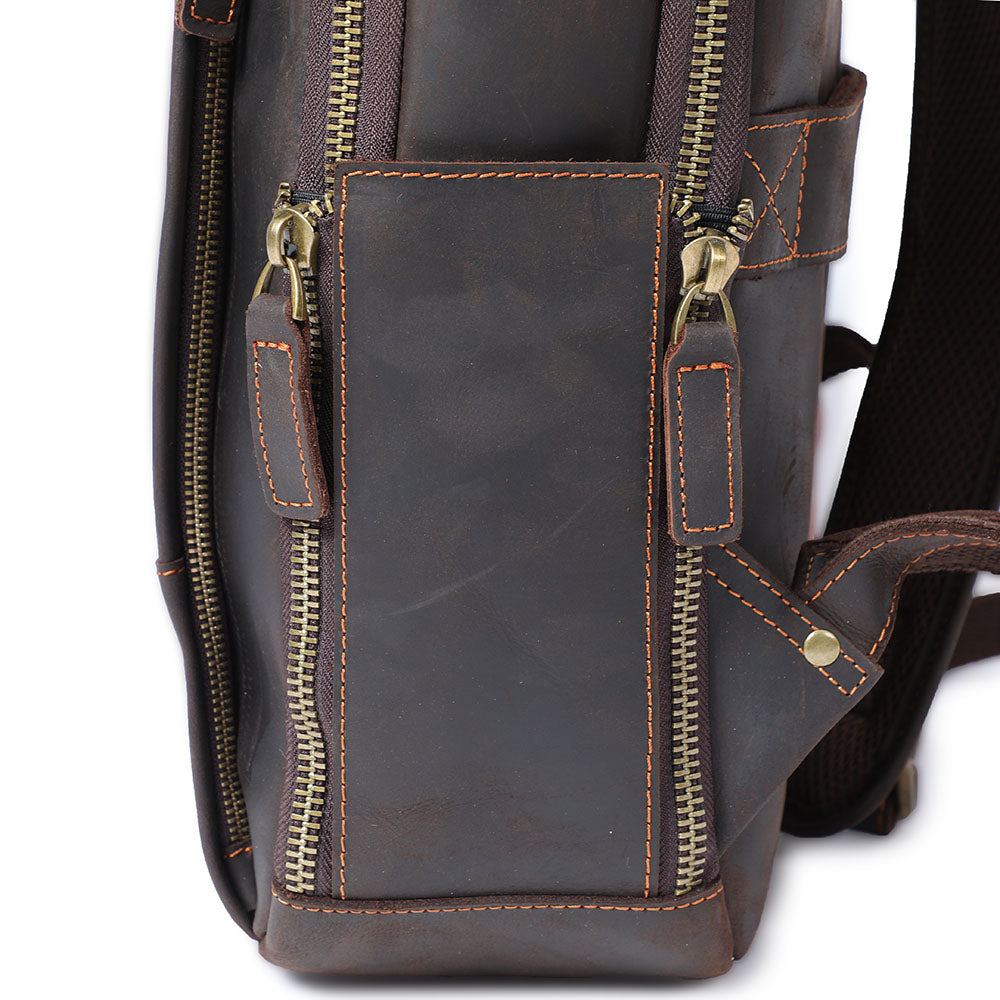 Andrew | Vegan Leather Laptop Backpack for Work