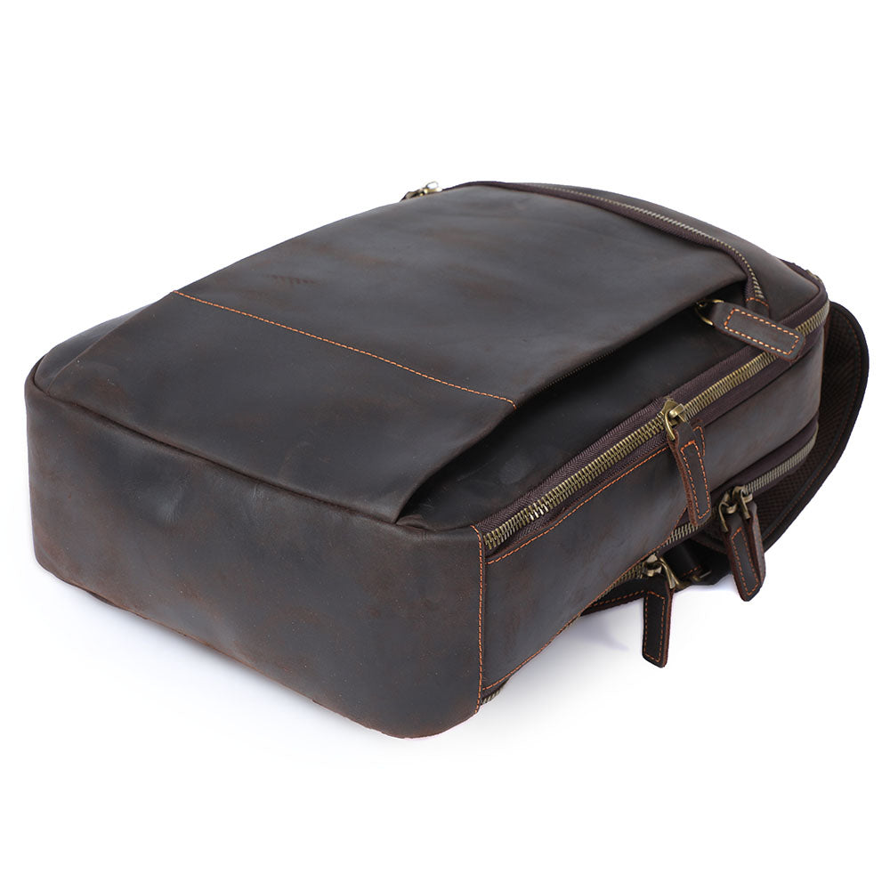 Andrew | Vegan Leather Laptop Backpack for Work
