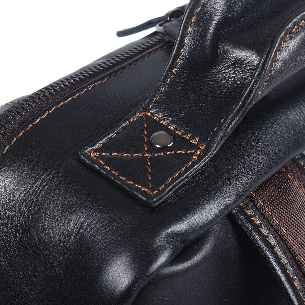Matthew | Laptop backpack made of Vegan Leather for work and travel