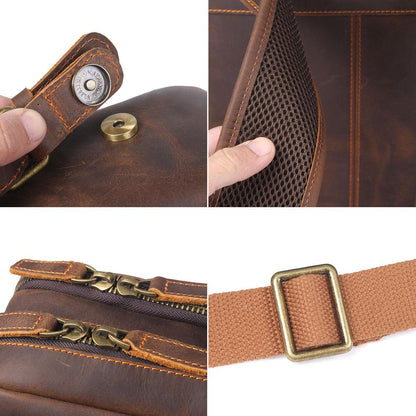 Robert | Sturdy travel backpack made of Vegan Leather
