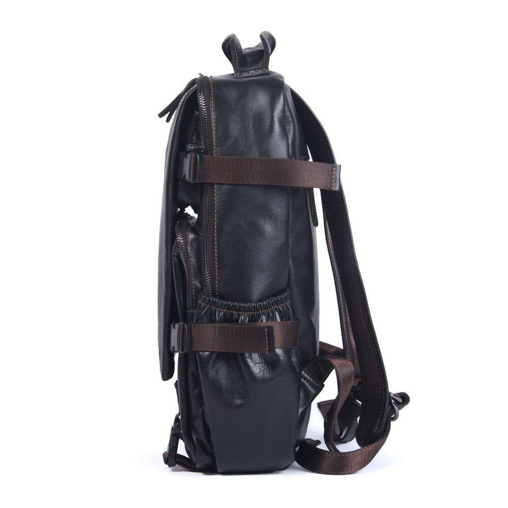 Matthew | Laptop backpack made of Vegan Leather for work and travel