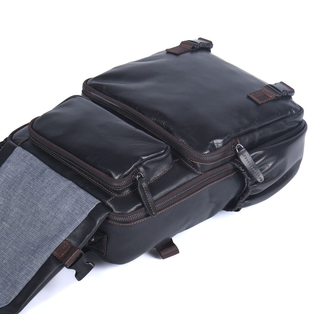 Matthew | Laptop backpack made of Vegan Leather for work and travel