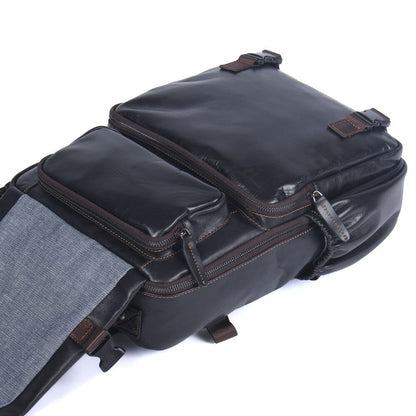 Matthew | Laptop backpack made of Vegan Leather for work and travel
