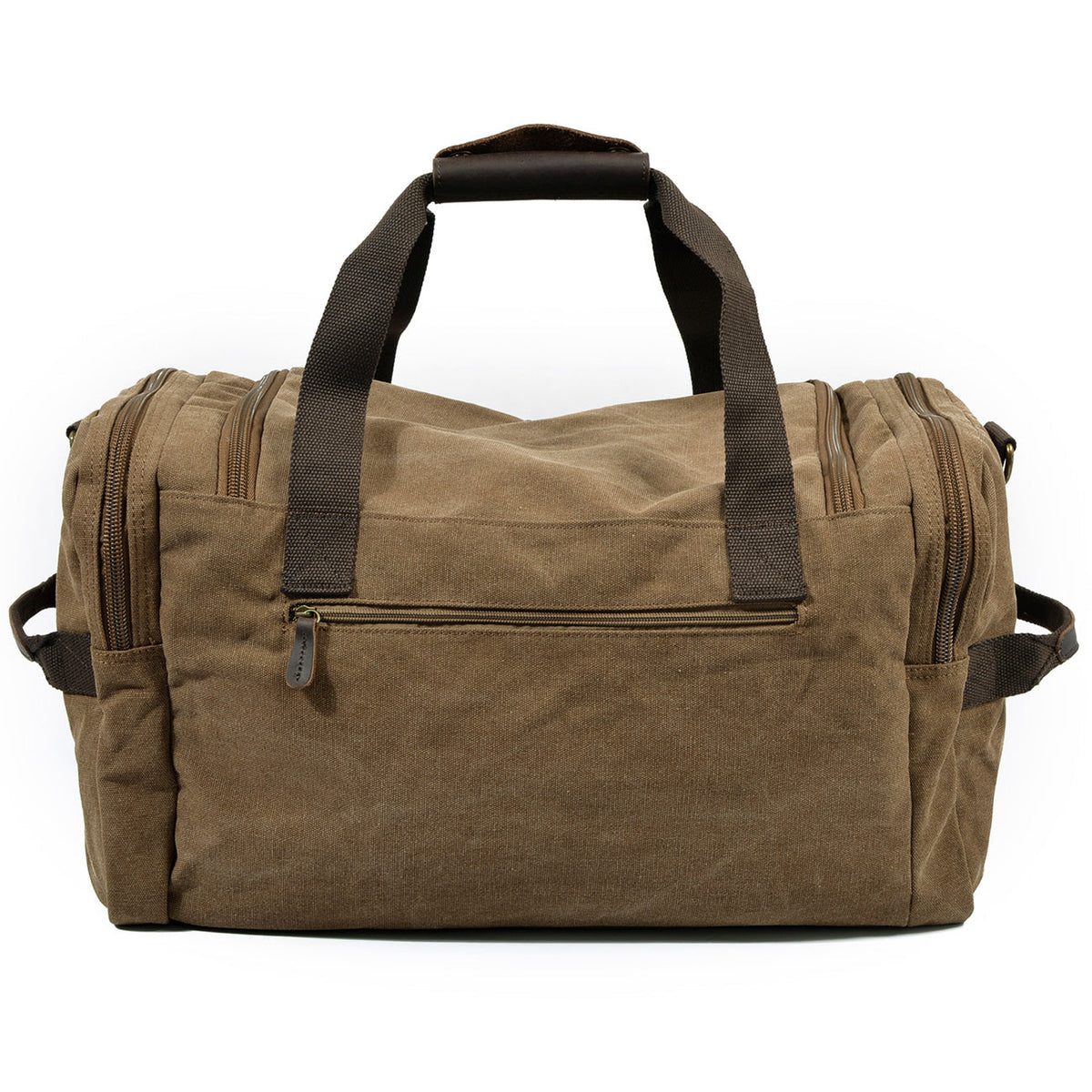 David | Canvas duffle bag for travel made of Vegan Leather