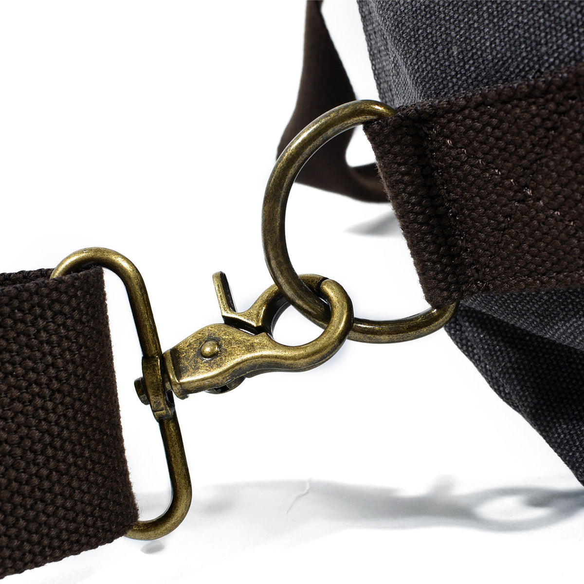David | Canvas duffle bag for travel made of Vegan Leather