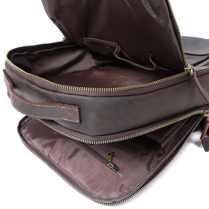 Andrew | Vegan Leather Laptop Backpack for Work