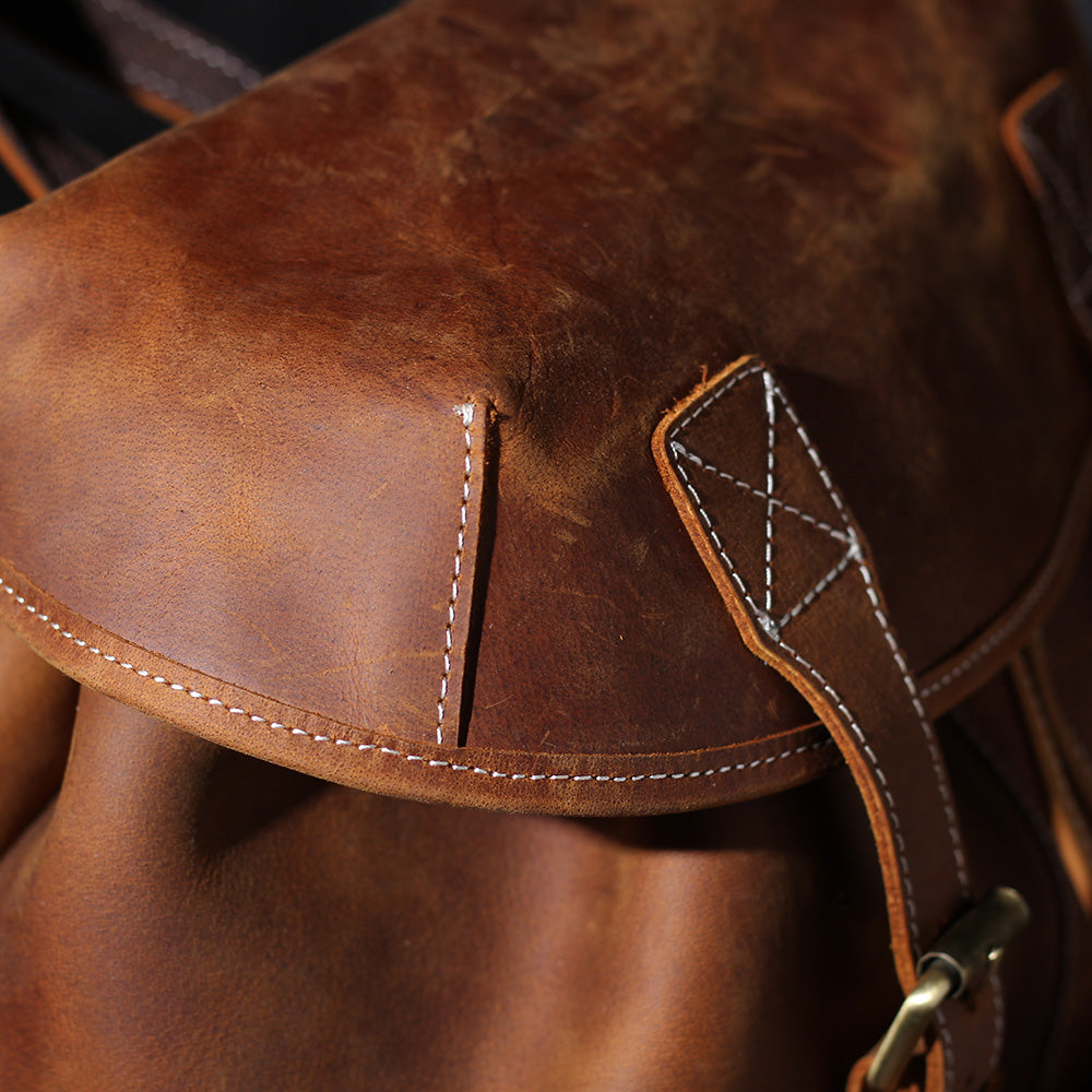 Jeffrey | Classic backpack made of Vegan Leather