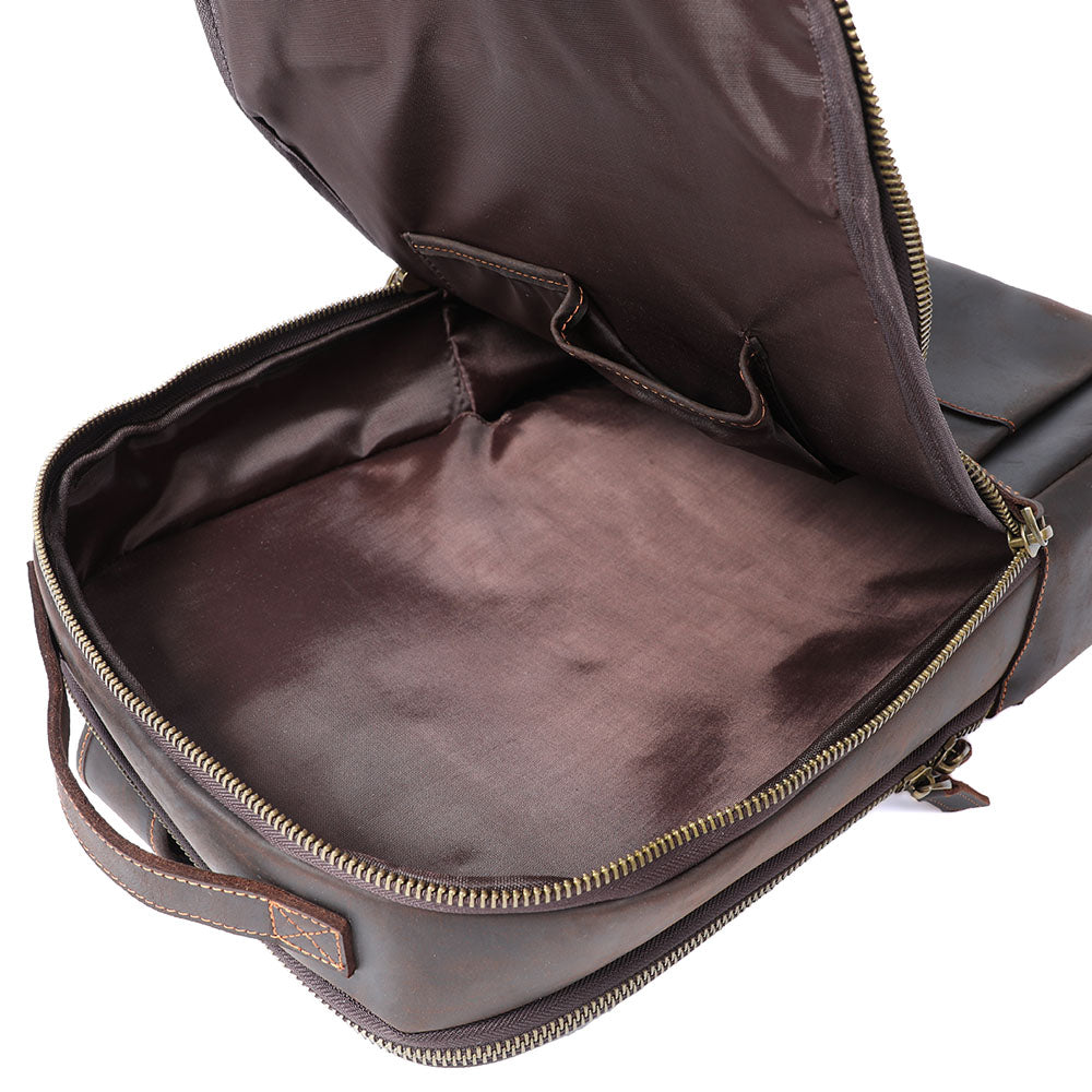 Andrew | Vegan Leather Laptop Backpack for Work