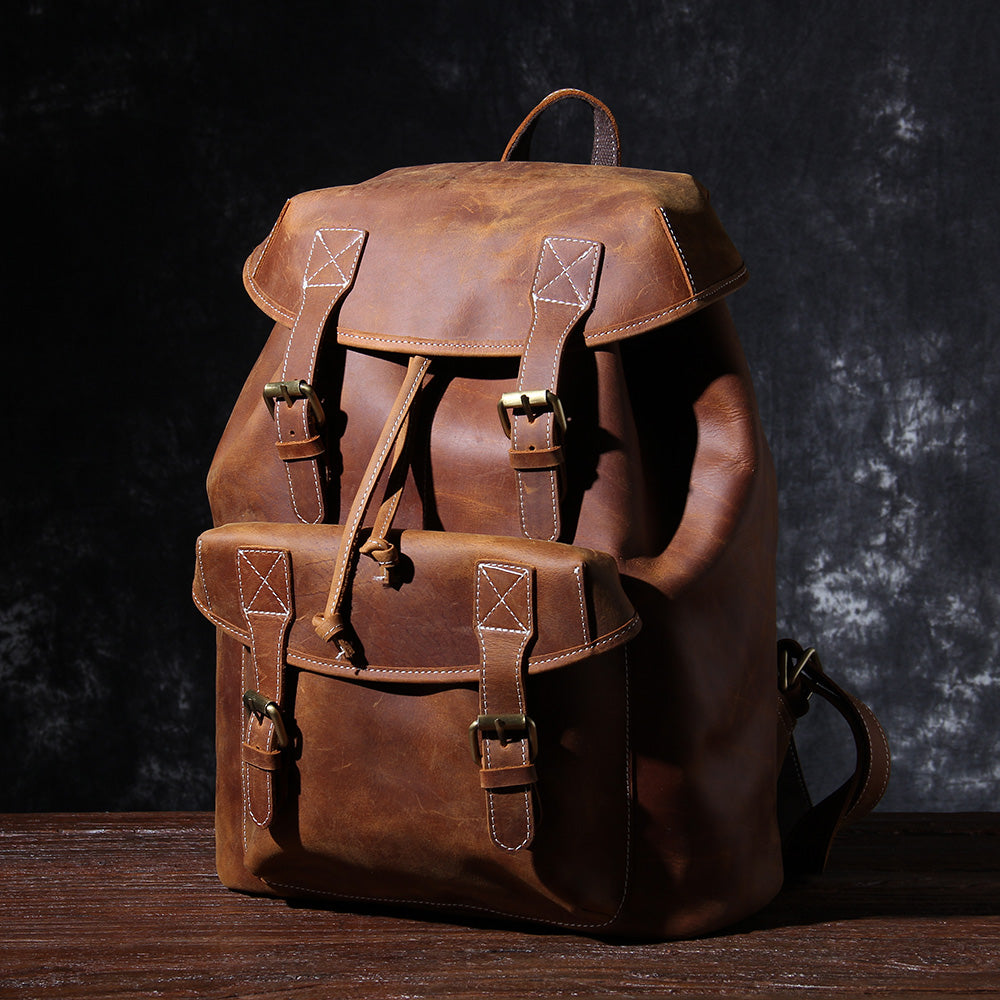 Jeffrey | Classic backpack made of Vegan Leather