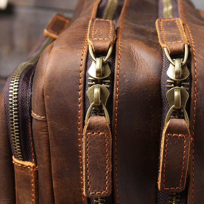 Robert | Sturdy travel backpack made of Vegan Leather
