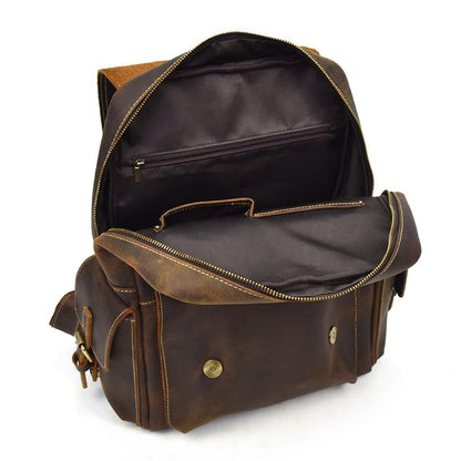 Nathan | Waterproof backpack made of Vegan Leather