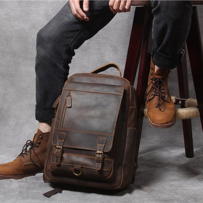 Jason | Vegan Leather backpack for everyday use