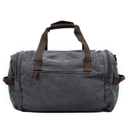 David | Canvas duffle bag for travel made of Vegan Leather